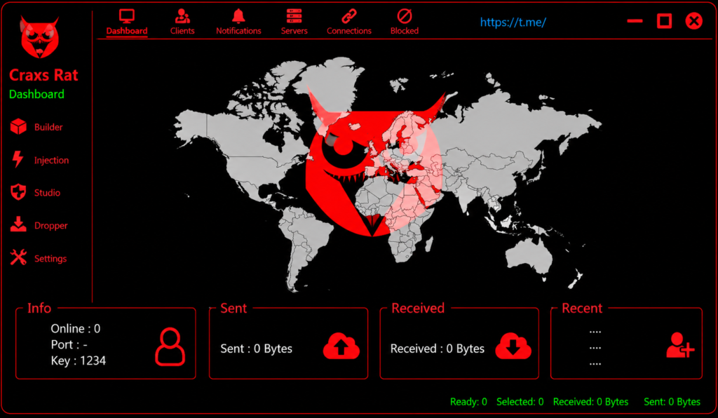 CraxsRAT 7.6. - Hacking Avanzado - Aprende a Hackear Whatsapp, Facebook, Instagram, Telegram y mas