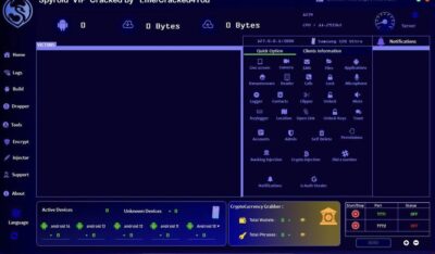 Spyroid VIP Spyroid VIP - Malware Para Android Enfocado En El Robo De Cuentas Bancarias y Criptomonedas.